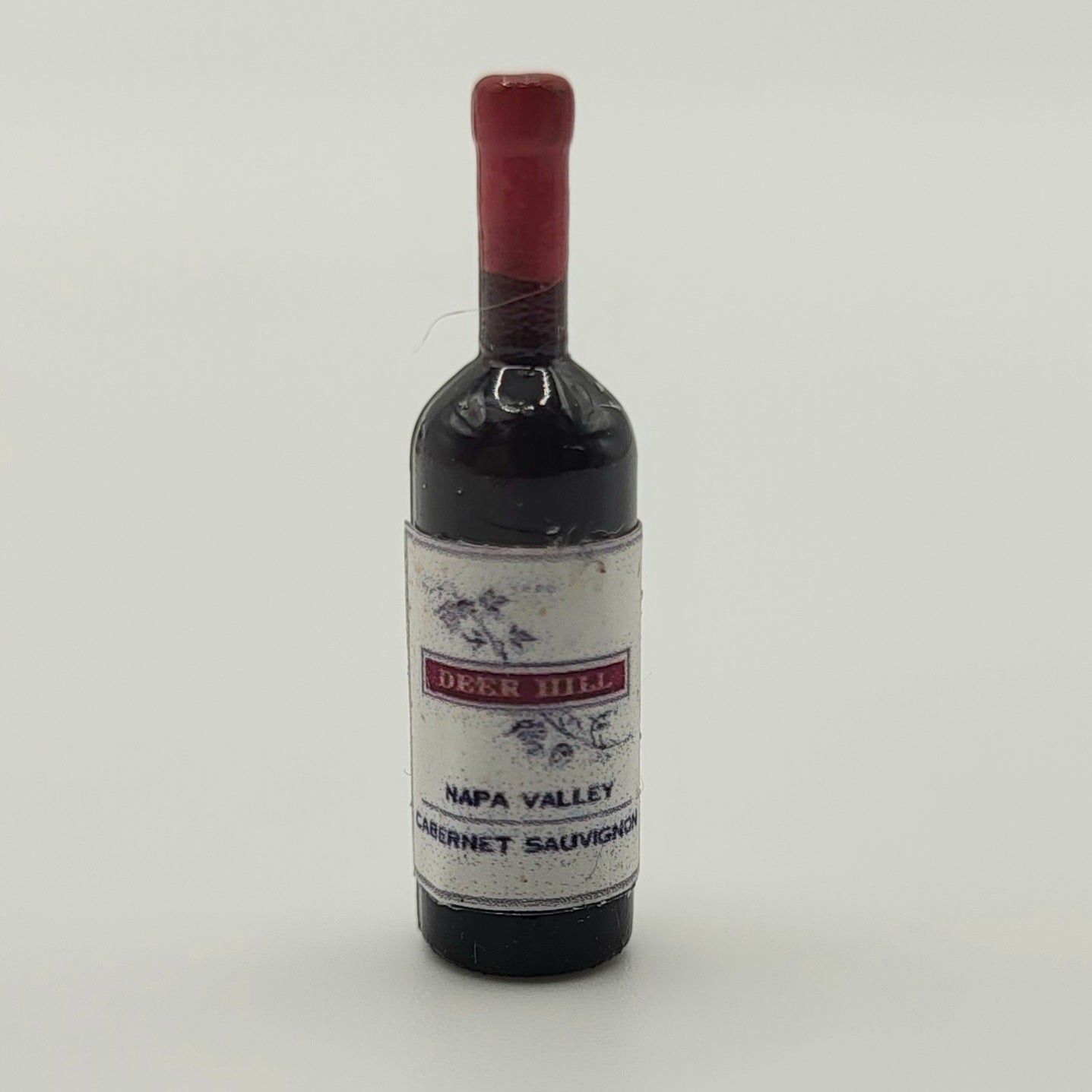 Red, White and Italian Wine Varieties - Resin Bottles - 1/12 Scale Miniature