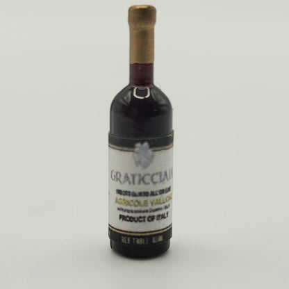 Red, White and Italian Wine Varieties - Resin Bottles - 1/12 Scale Miniature