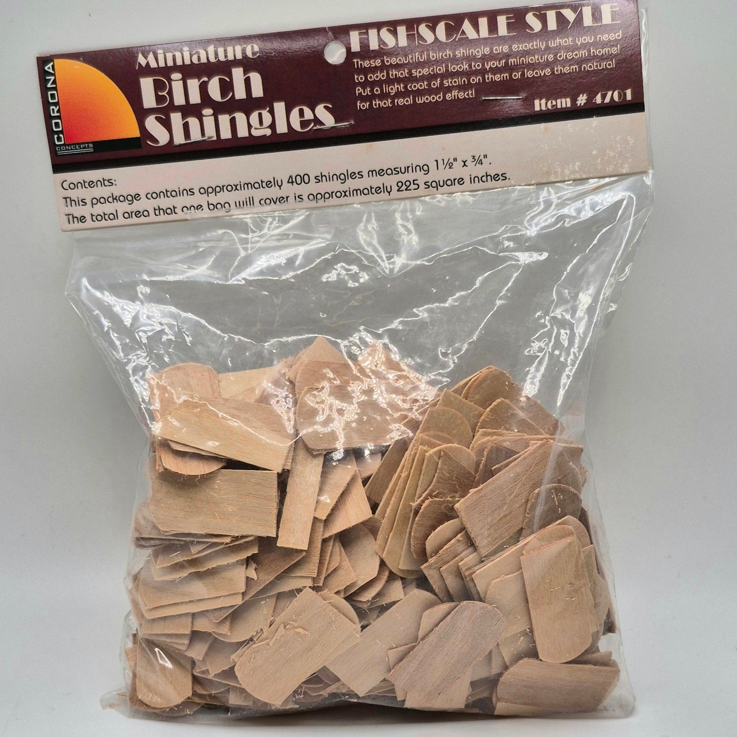 Shingles - Birch - Vintage - Fishscale