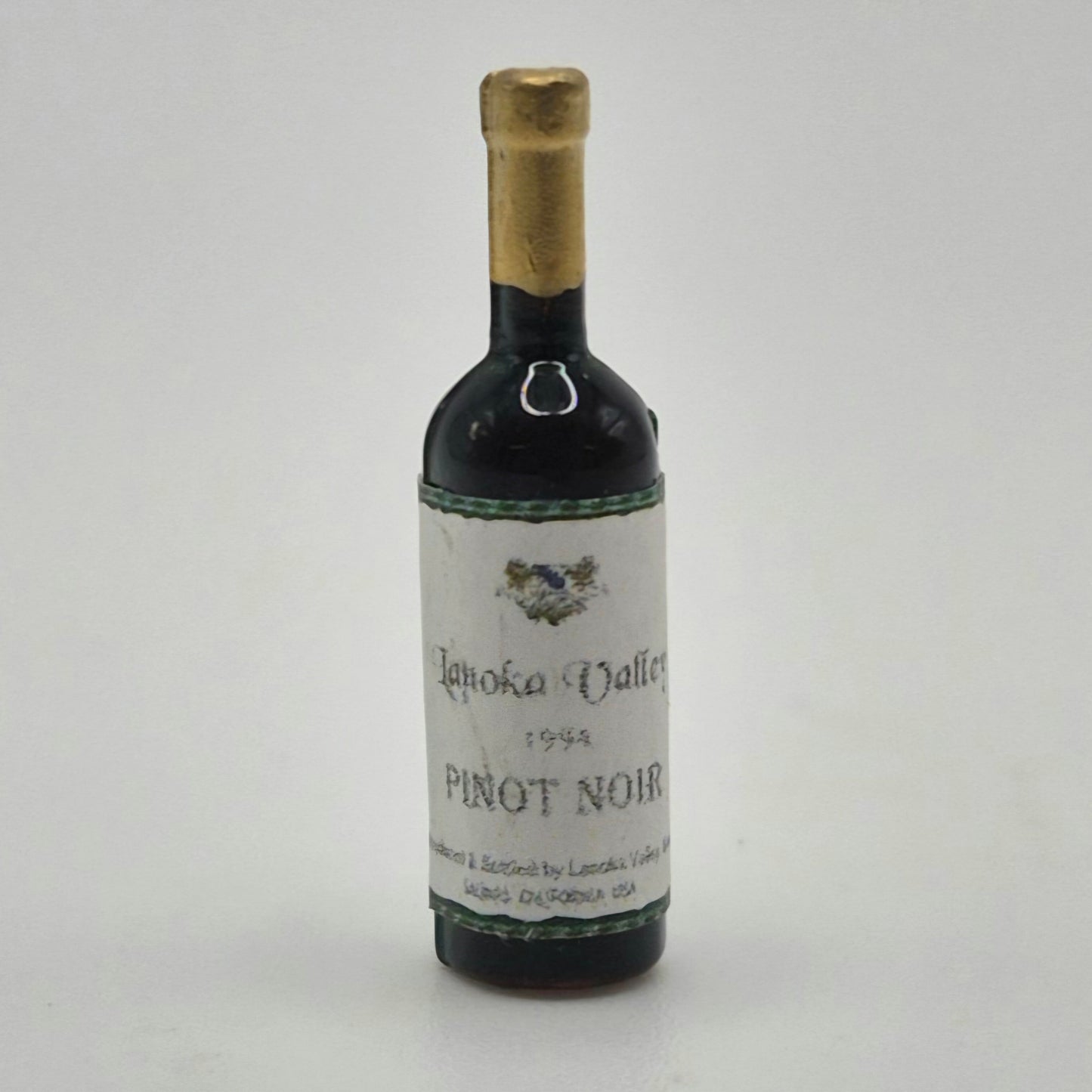 Red, White and Italian Wine Varieties - Resin Bottles - 1/12 Scale Miniature