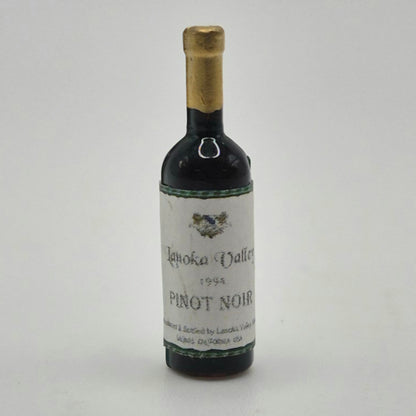 Red, White and Italian Wine Varieties - Resin Bottles - 1/12 Scale Miniature