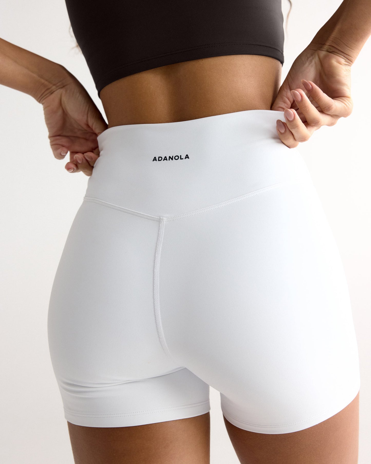 Ultimate Ultra Crop Shorts - White