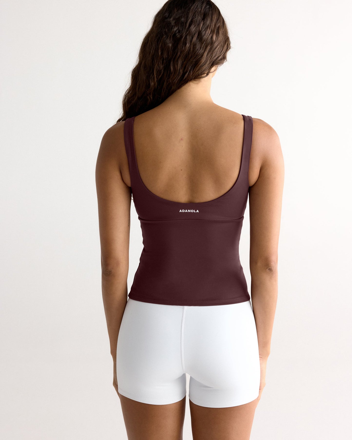 Ultimate V-Neck Top - Mulberry Red