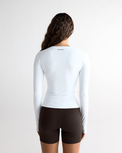 Ultimate Long Sleeve Top - White