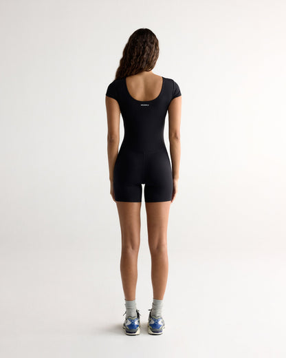 Ultimate Short Sleeve Romper - Black