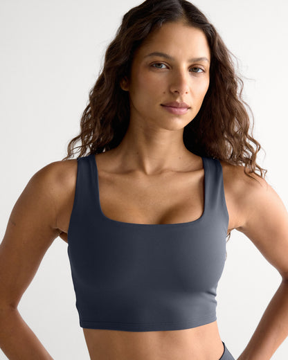 Ultimate Square Neck Bra - Midnight Blue