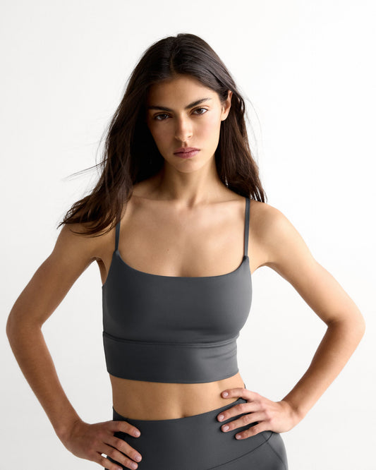 Ultimate Tank Bra - Graphite Grey