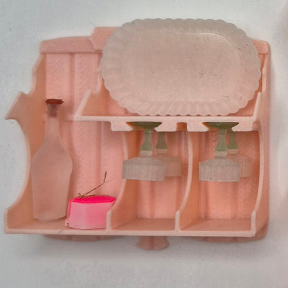 Beverage Serving Tray (G) - 3D Printed Kit - Ivette Orellana - 1/12 Scale Dollhouse Miniature