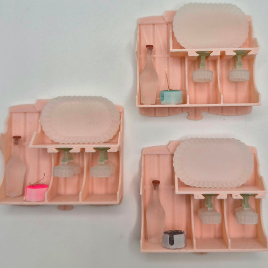Beverage Serving Tray (G) - 3D Printed Kit - Ivette Orellana - 1/12 Scale Dollhouse Miniature