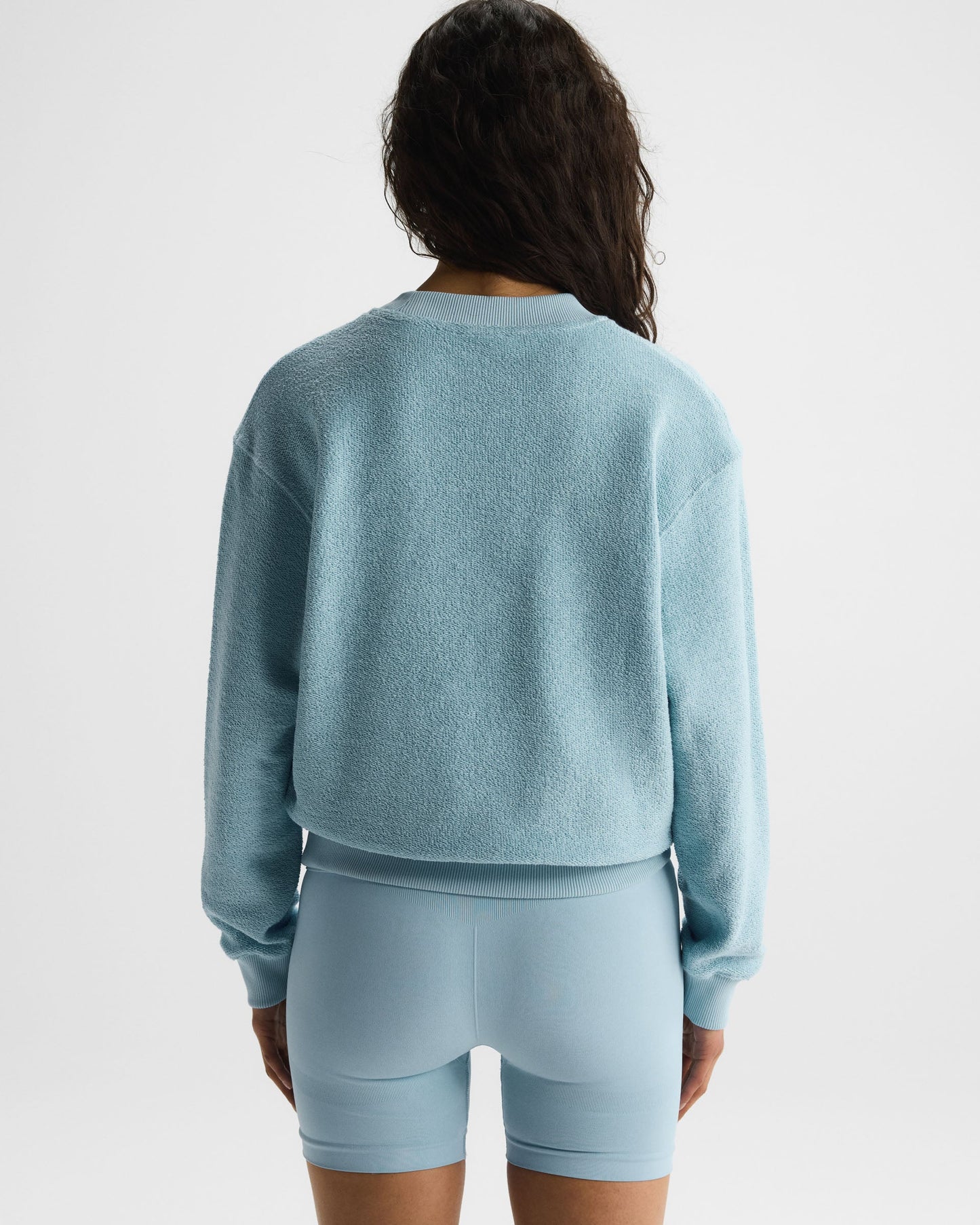 AS Reverse Loopback Loose Fit Sweatshirt - Breeze Blue