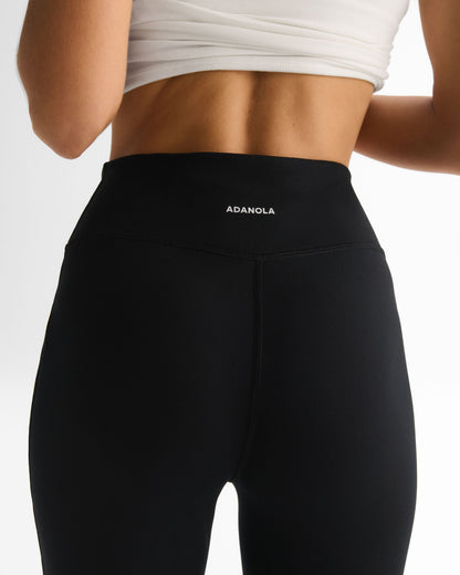 Flared Yoga Pants - Black