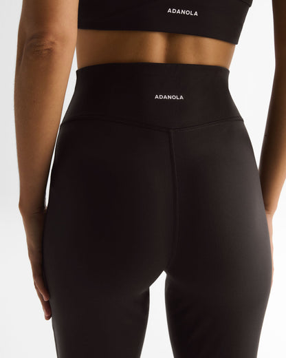 Flared Yoga Pants - Coffee Bean