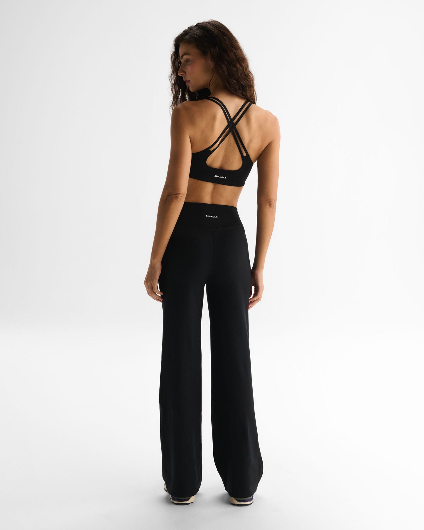 Wrap Yoga Pants - Black