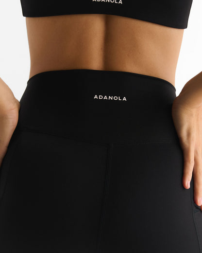 Ultimate Crop Pocket Shorts - Black