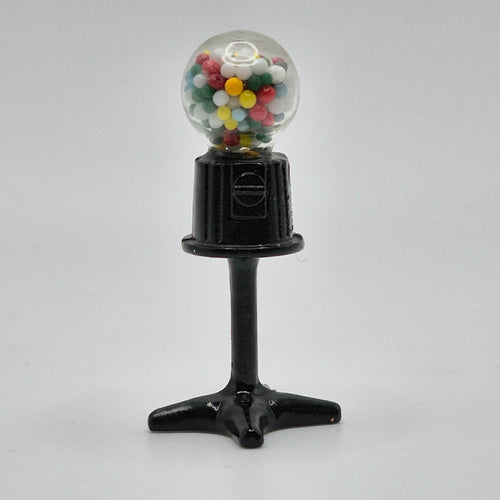 Floor Standing Gumball Machine - Half Scale (1/24) Dollhouse Miniature