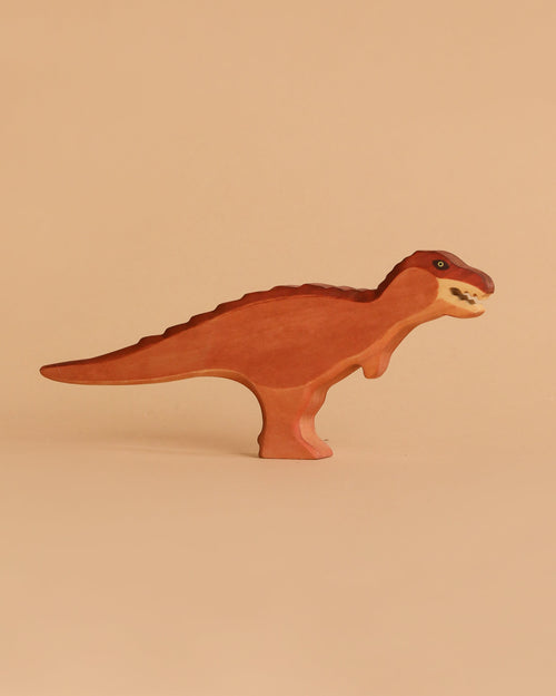 Handmade Holzwald Dinosaur - T-Rex Maroon