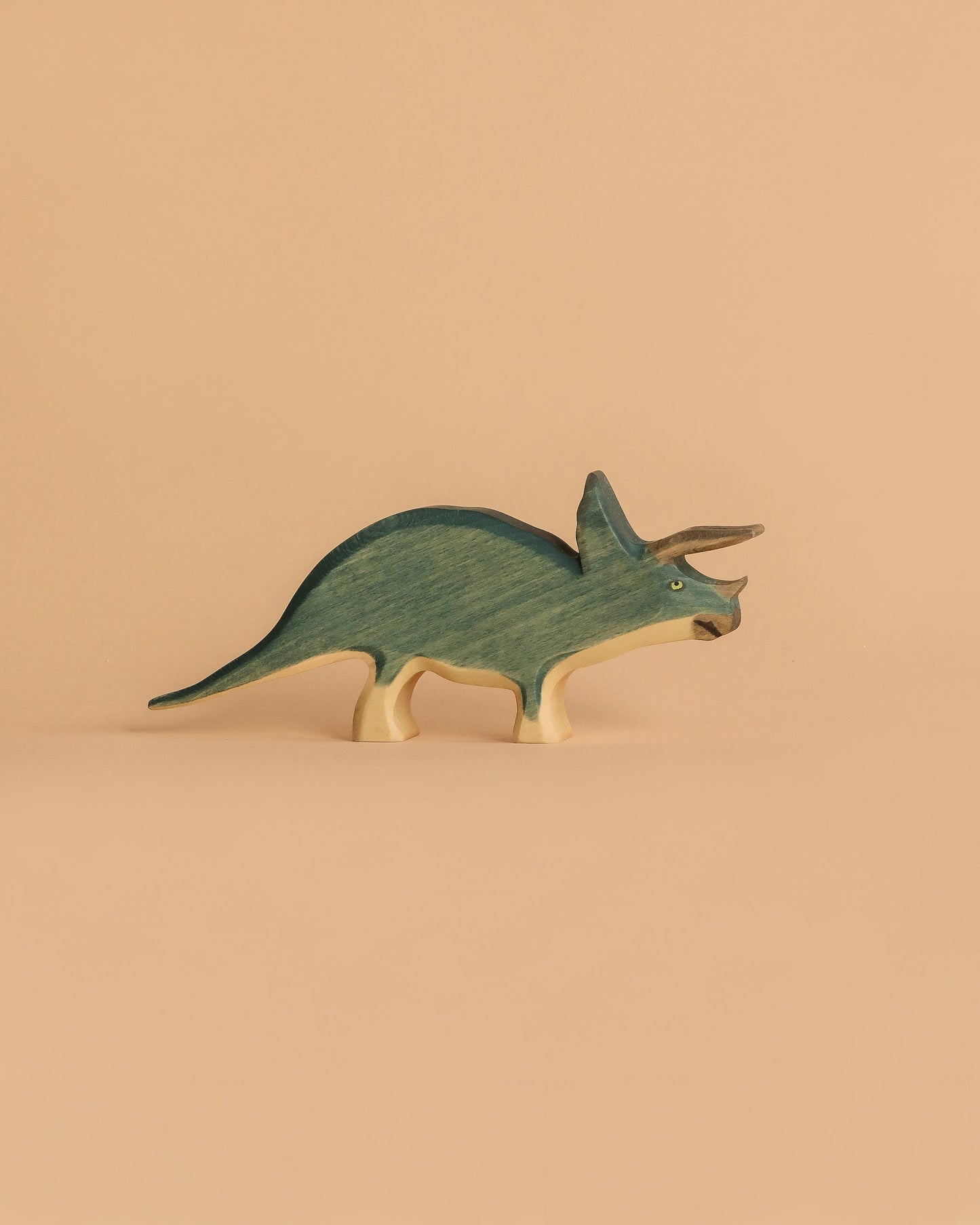 Handmade Holzwald Dinosaur - Triceratops