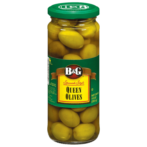 B&G Queen Olives Spanish Style - 10 OZ 12 Pack
