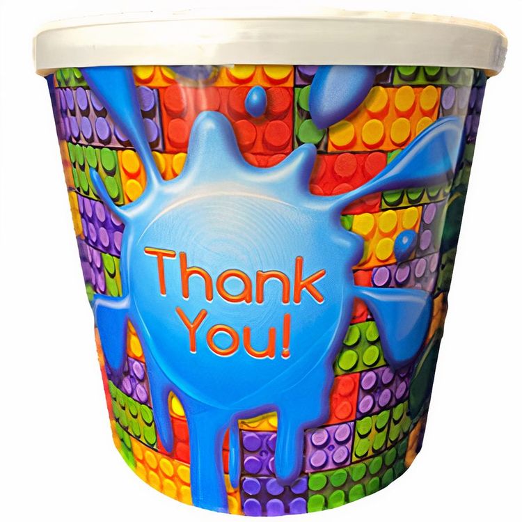 Argires Snacks Thank You Tub Cheddarcorn & Caramel Corn Mix - 1 GAL 1 Pack