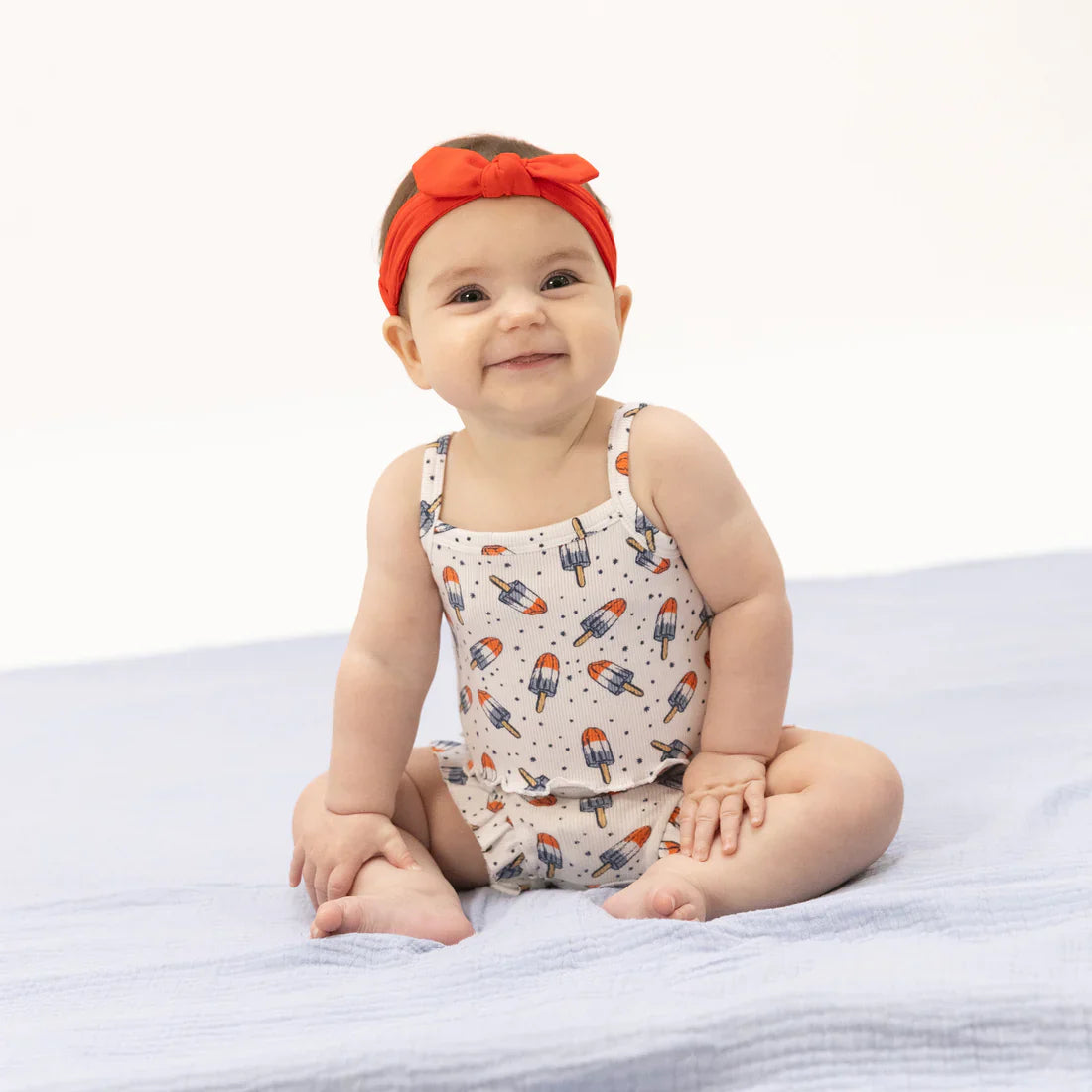 Astro Pop Tank Top & High Waisted Short
