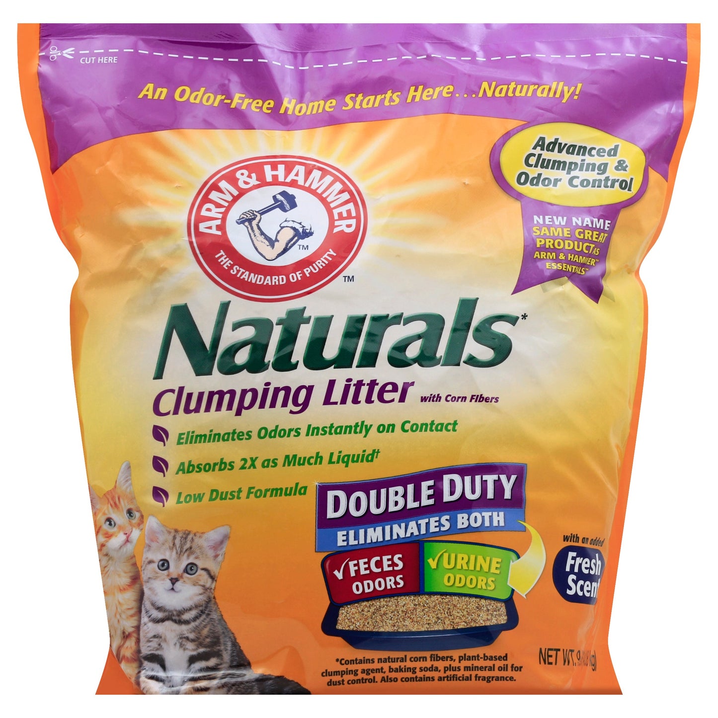 Arm & Hammer Clumping Litter 9 lb - 2 Pack