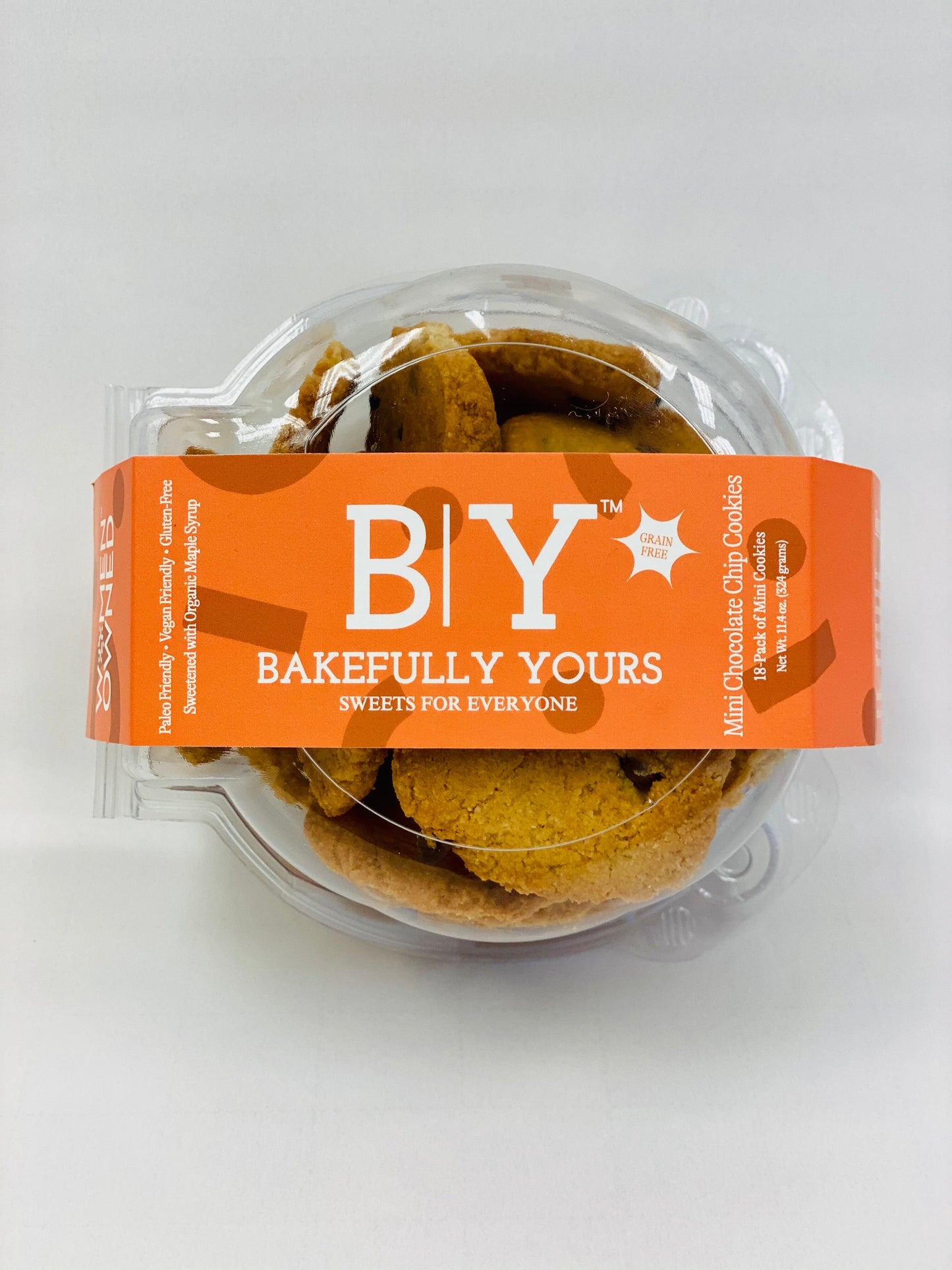 Bakefully Yours Mini Chocolate Chip Cookies 18Pk - 11.4 OZ 6 Pack