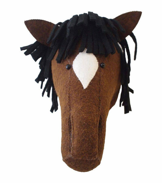 Felt Bay Horse Head