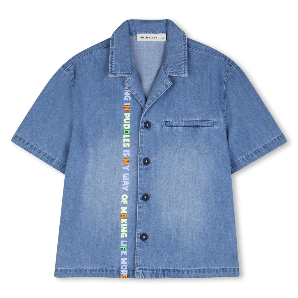 Billieblush Light Denim Shirt