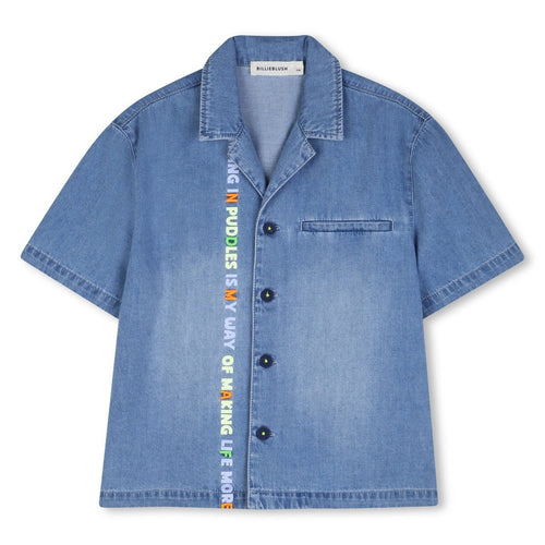 Billieblush Light Denim Shirt
