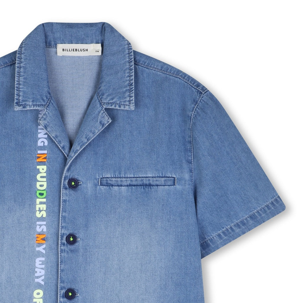 Billieblush Light Denim Shirt