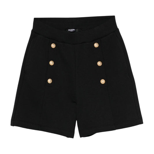 Balmain Kids Shorts With Buttons