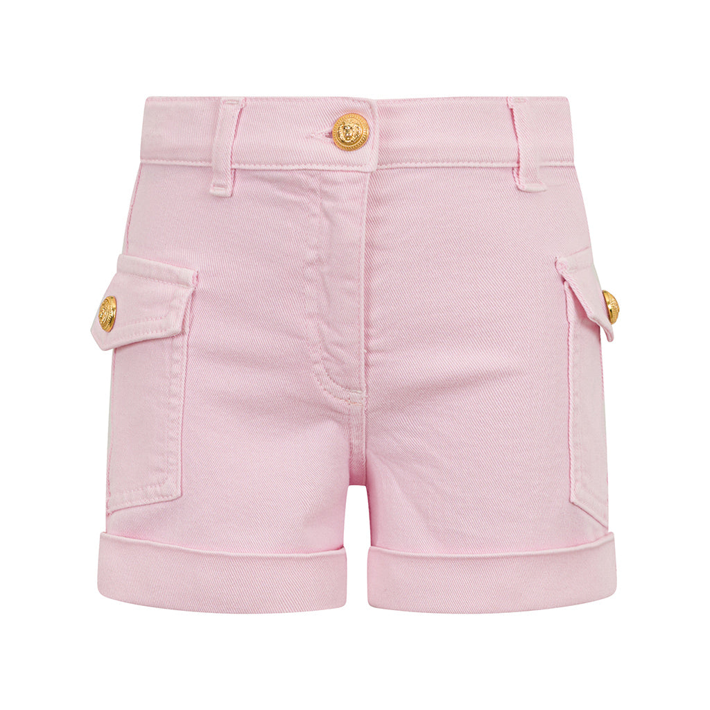 Balmain Kids Cargo Shorts