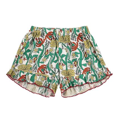 Bobo Choses Color Herbalist All Over Woven Shorts