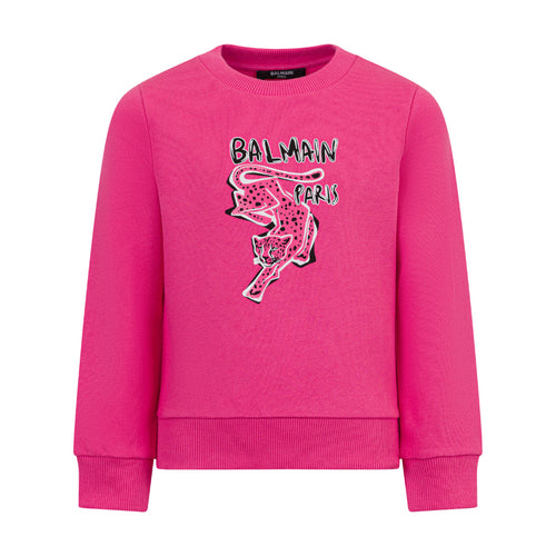 Balmain Kids Graphic Print Sweatshirt