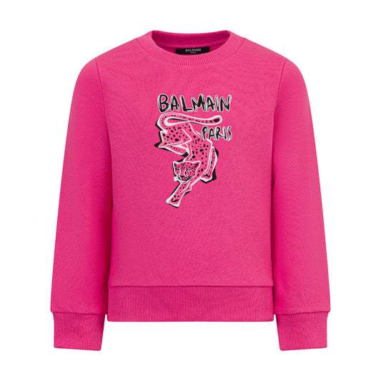 Balmain Kids Graphic Print Sweatshirt