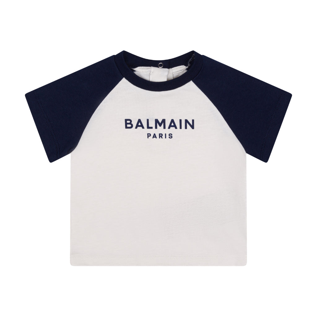 Balmain Kids Logo Print T-shirt