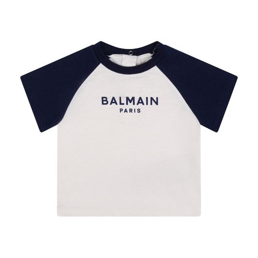 Balmain Kids Logo Print T-shirt