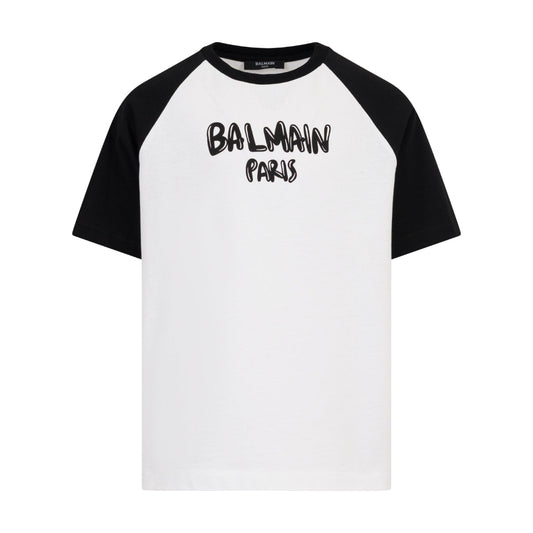 Balmain Kids Logo Print T-shirt