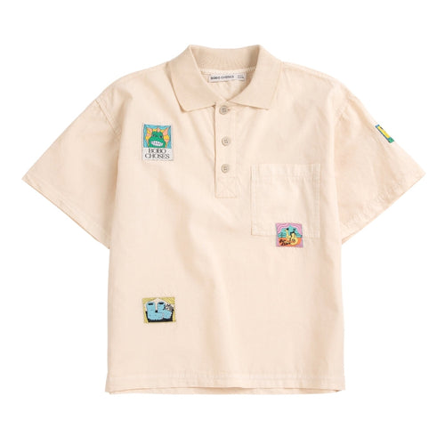 Bobo Choses Bobo Labelled Boxy Shirt