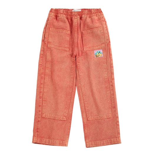 Bobo Choses Taxi Saurus Tag Twill Pants