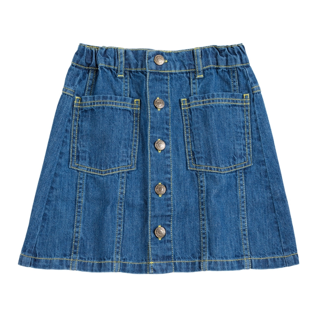 Bobo Choses Booo Bo Choses Tag Denim Skirt
