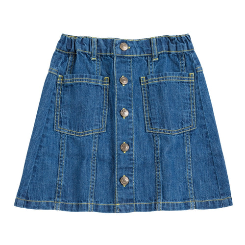 Bobo Choses Booo Bo Choses Tag Denim Skirt