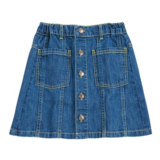 Bobo Choses Booo Bo Choses Tag Denim Skirt