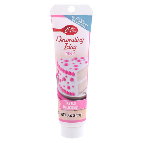 Betty Crocker Icing Pink - 4.25 OZ 6 Pack