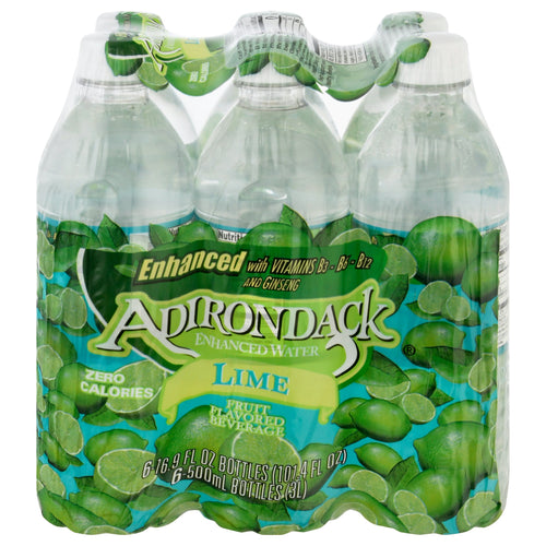 Adirondack Lime Enhanced Water 6 ea - 101.4 FZ 4 Pack