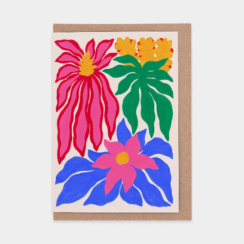 Bromeliads Greetings Card