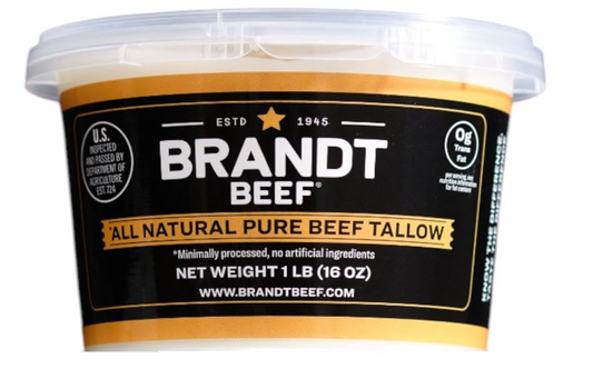 All Natural Pure Beef Tallow - 1 LB 12 Pack