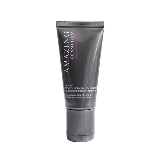 AmazingCosmetics SMOOTH Creme Concealer & Foundation Duo Tan Golden - 1.06 OZ 6 Pack