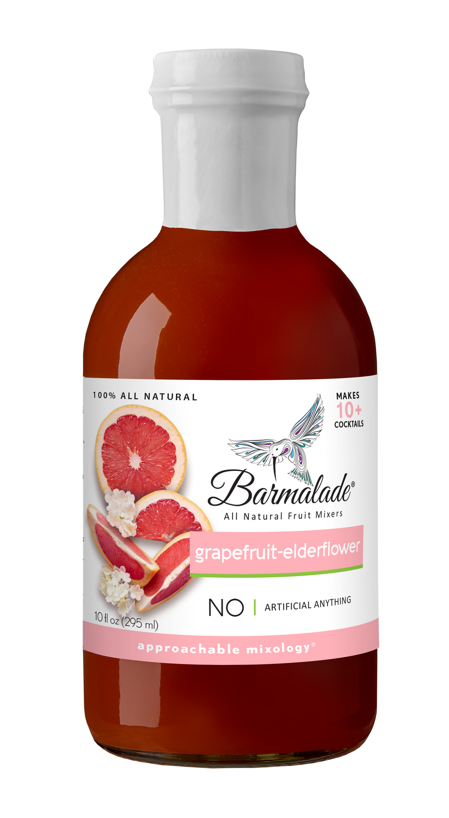 Barmalade Grapefruit-Elderflower Barmalade - 10 FL OZ 6 Pack