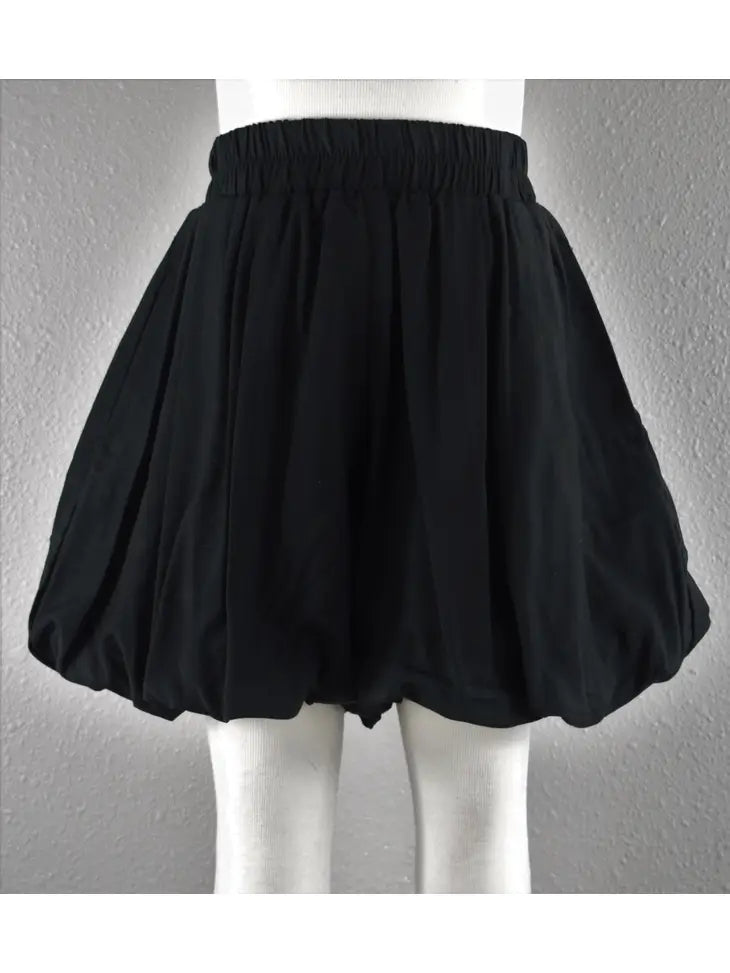 Black Bubble Short